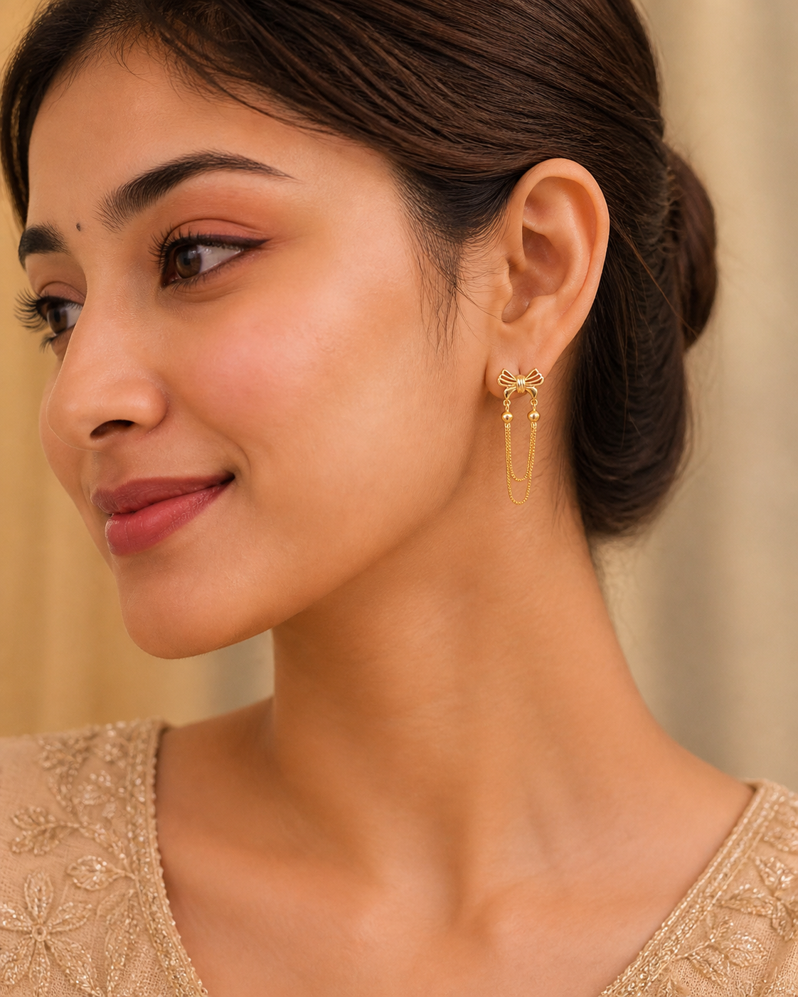 Ribbon Raaga Earrings