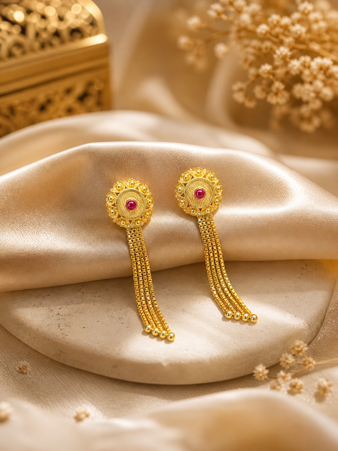 Rajwadi Tassel Earrings