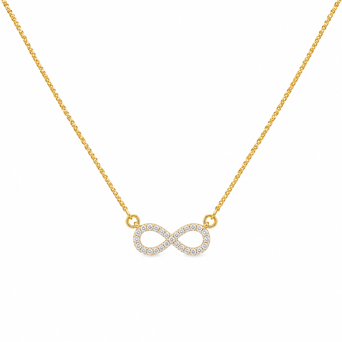 Infinity chain pendant