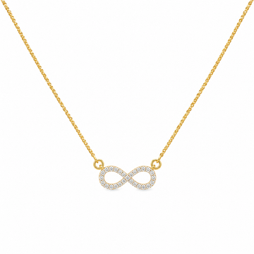 Infinity chain pendant