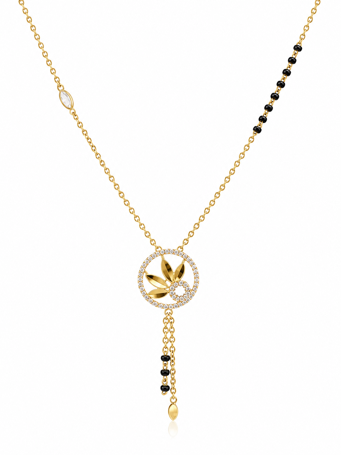 Floral Circle Mangalsutra