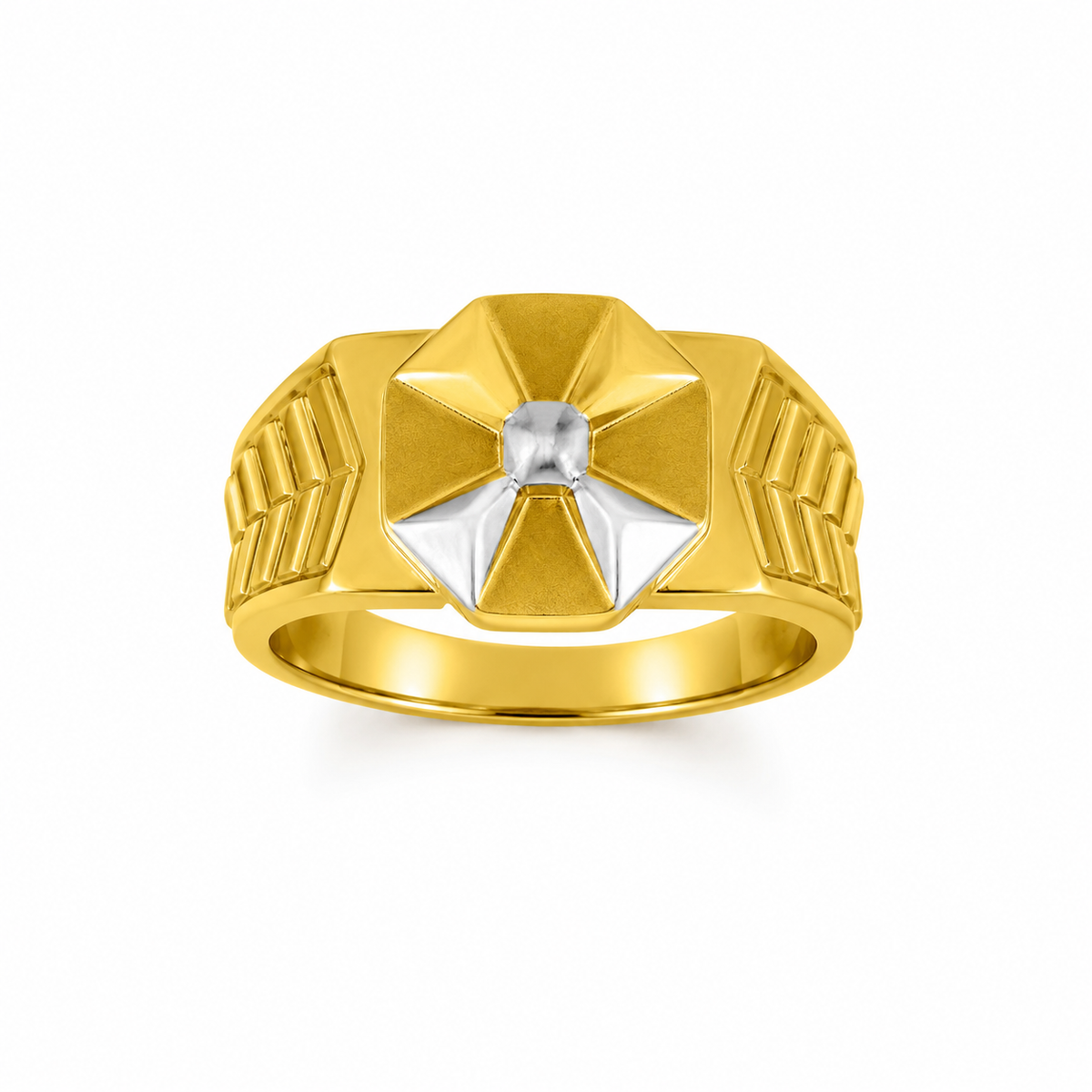 Royal Crest Dual-Tone Ring