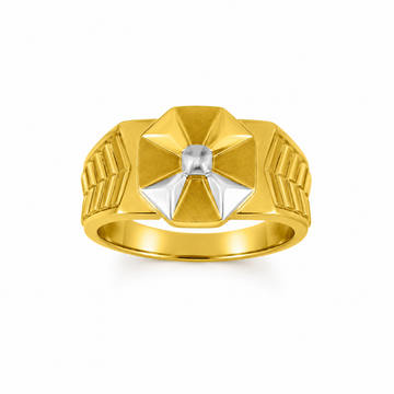 Royal Crest Dual-Tone Ring