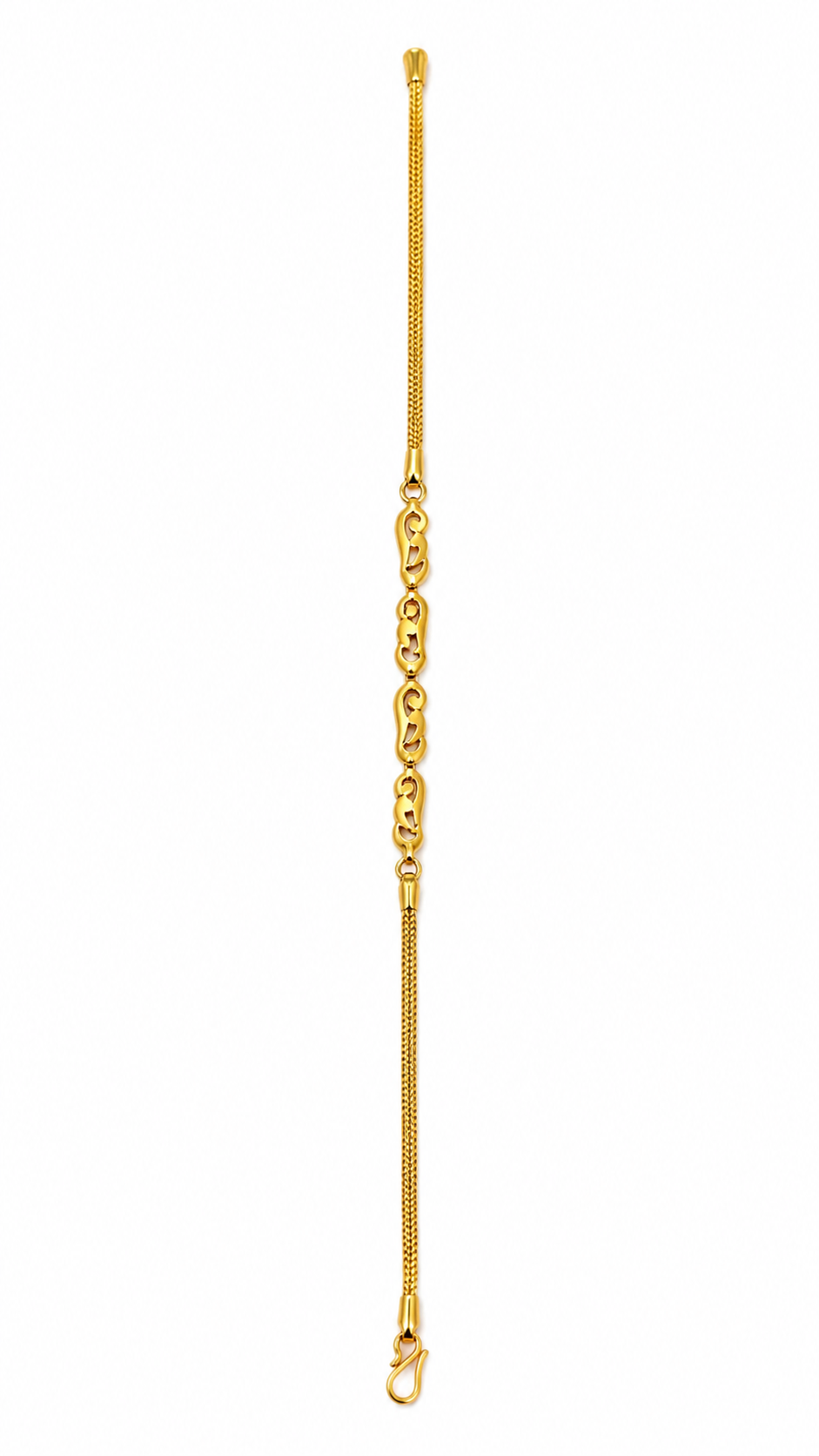 Golden Charm Chain Bracelet