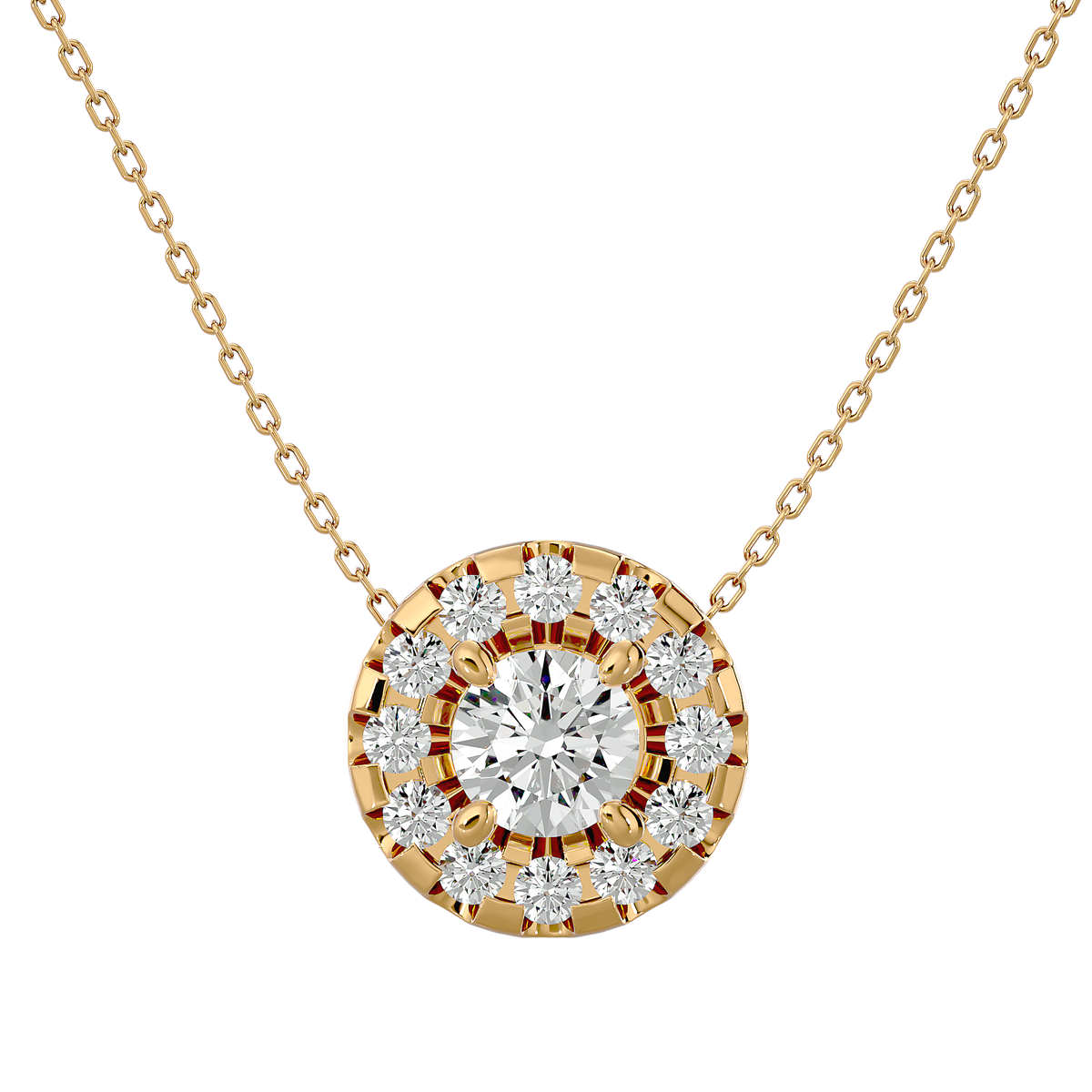 Jacqueline Solitaire Pendant