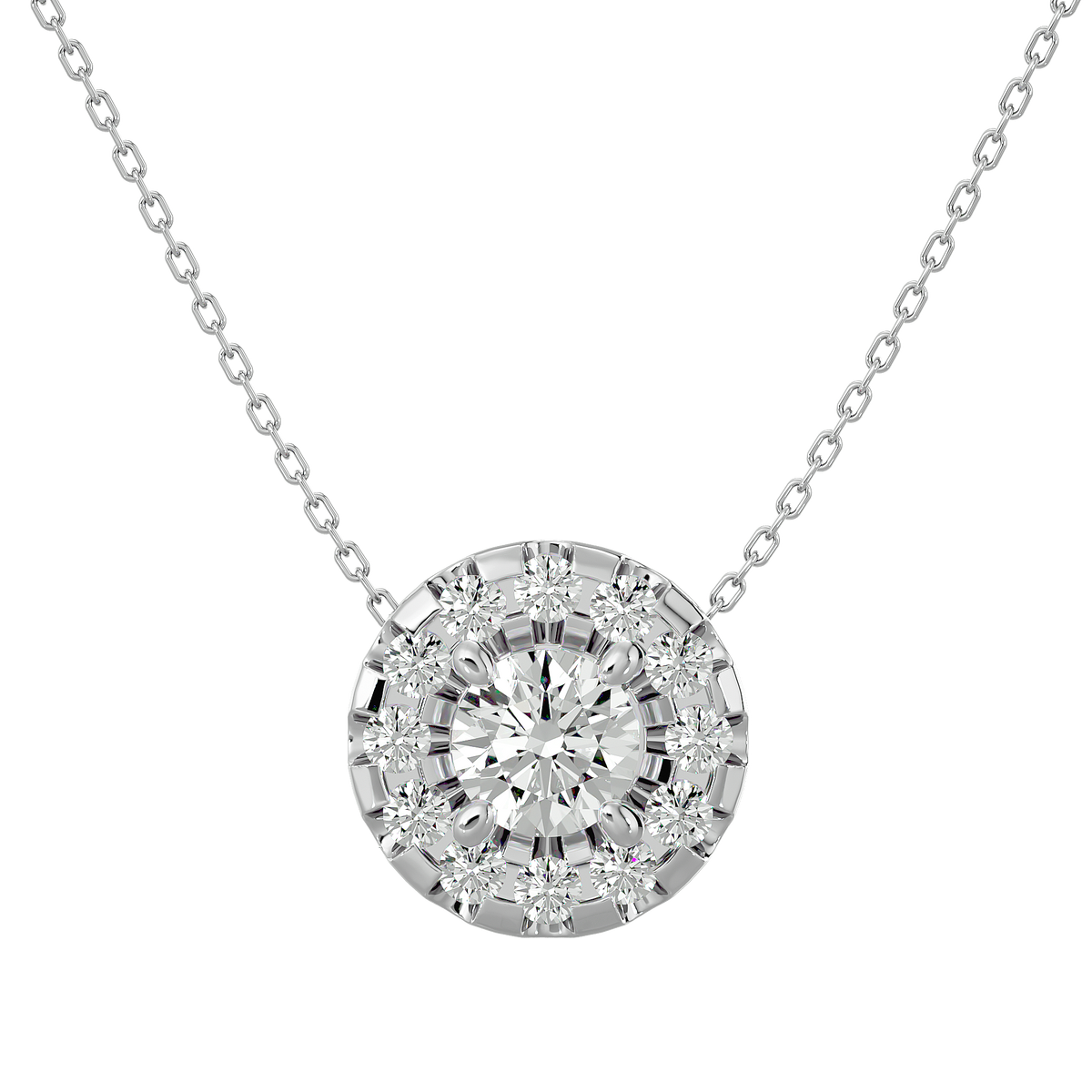 Jacqueline Solitaire Pendant