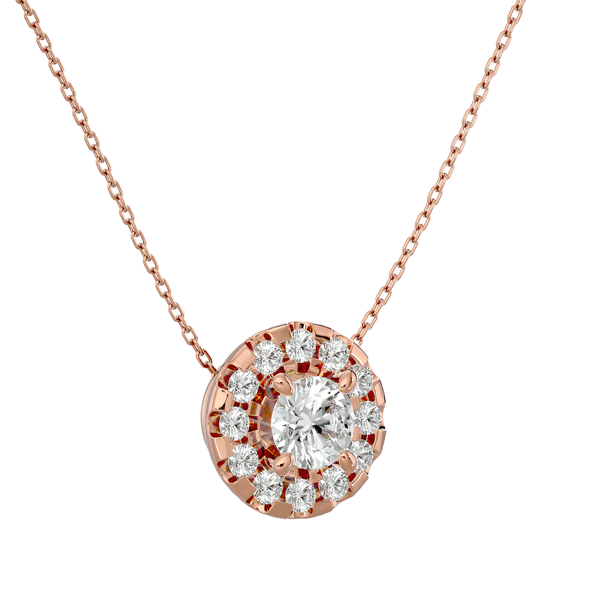 Jacqueline Solitaire Pendant
