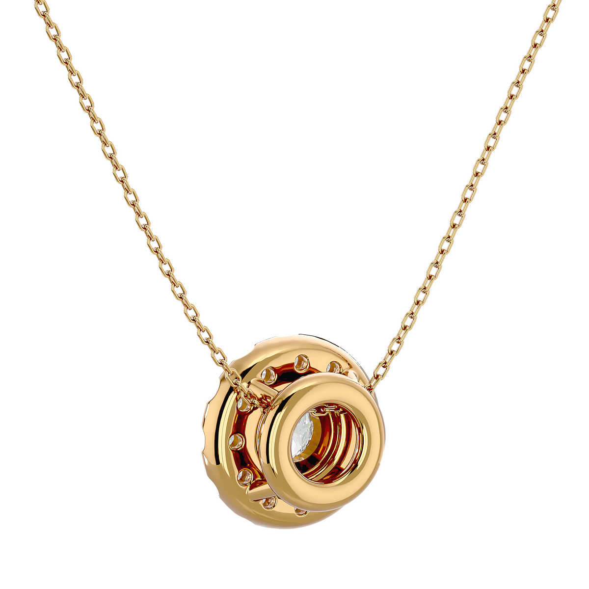 Jacqueline Solitaire Pendant