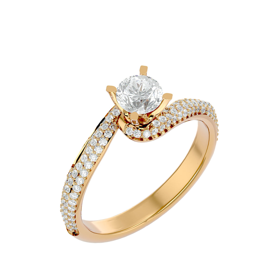 Mallory Solitaire Solitaire Ring