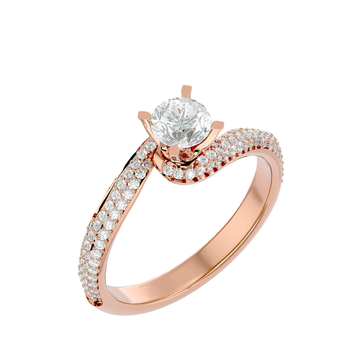 Mallory Solitaire Solitaire Ring