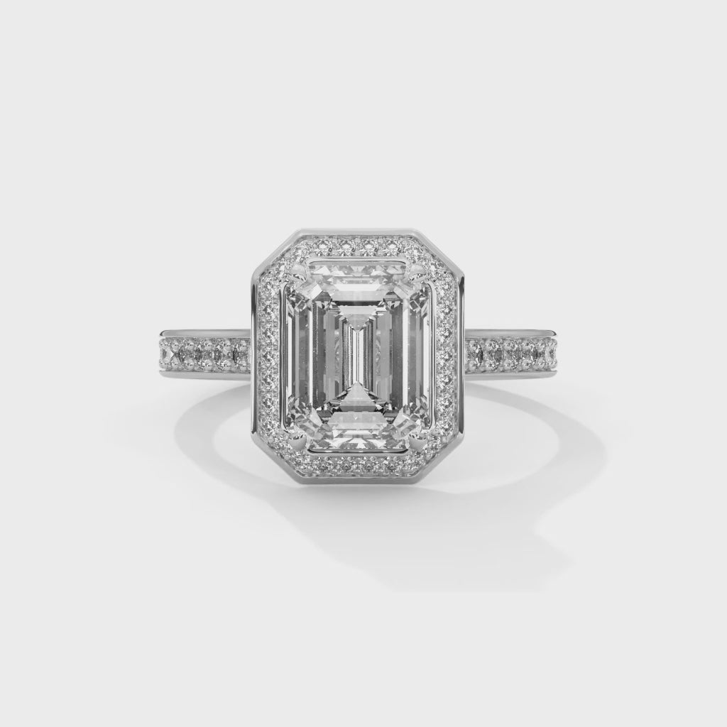 Isabella Halo Ring