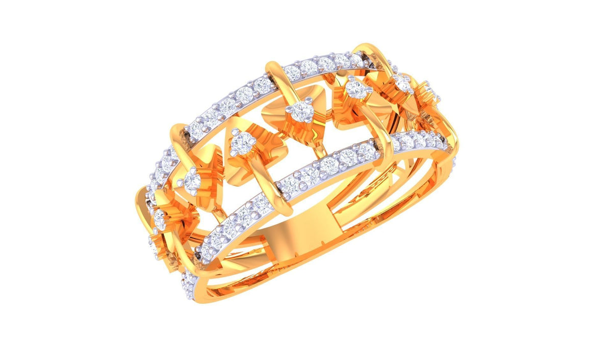 Katniss Diamond Ladies Ring